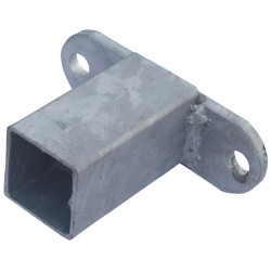 Embout de fixation en "T" pour poutres carré 60 mm