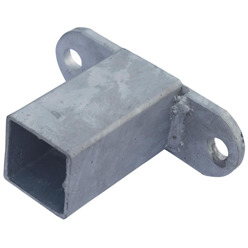 Embout de fixation en "T" pour poutres carré 60 mm Embout de fixation en "T" pour poutres carré 60 mm
