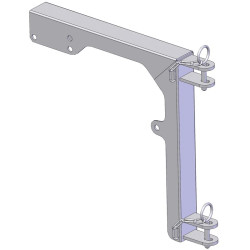 Support panneau extensibles 2 lisses pour bat-flancs "Continental et Atlantique"