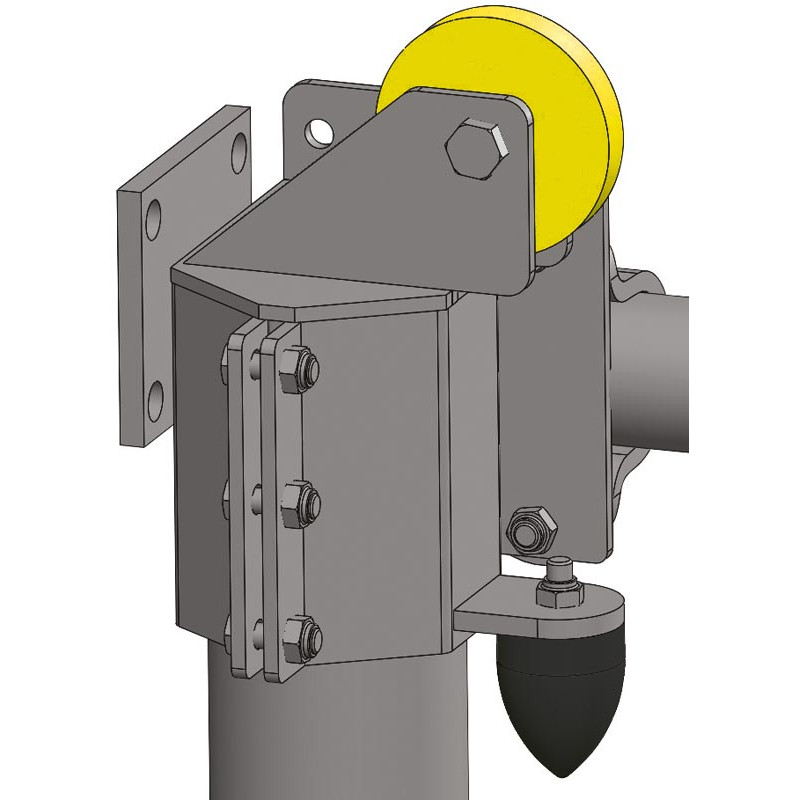 Barrière de séparation relevable  2,30/3,40 m pour couloir de logettes Barrière de séparation relevable  2,30/3,40 m pour couloir de logettes