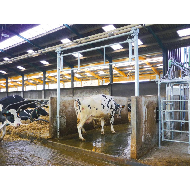 Barrière de séparation relevable  2,30/3,40 m pour couloir de logettes Barrière de séparation relevable  2,30/3,40 m pour couloir de logettes