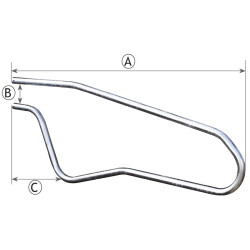 Bat-flanc de logette vache adulte grande taille - SUPERCONFORT