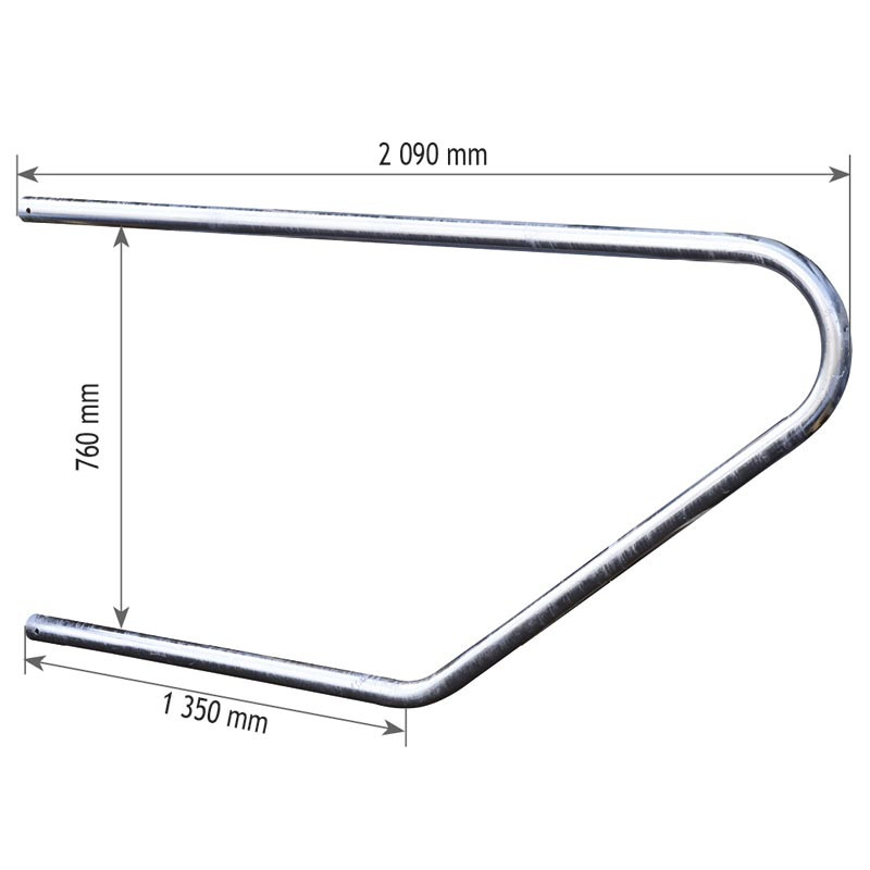 Bat-flanc de logette CONTINENTAL