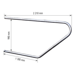 Bat-flanc de logette ATLANTIQUE