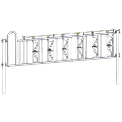 Embout passage d’homme pour cornadis Confort