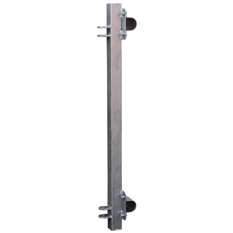 Support de fixation de barrière pour cornadis monté droit Support de fixation de barrière pour cornadis monté droit