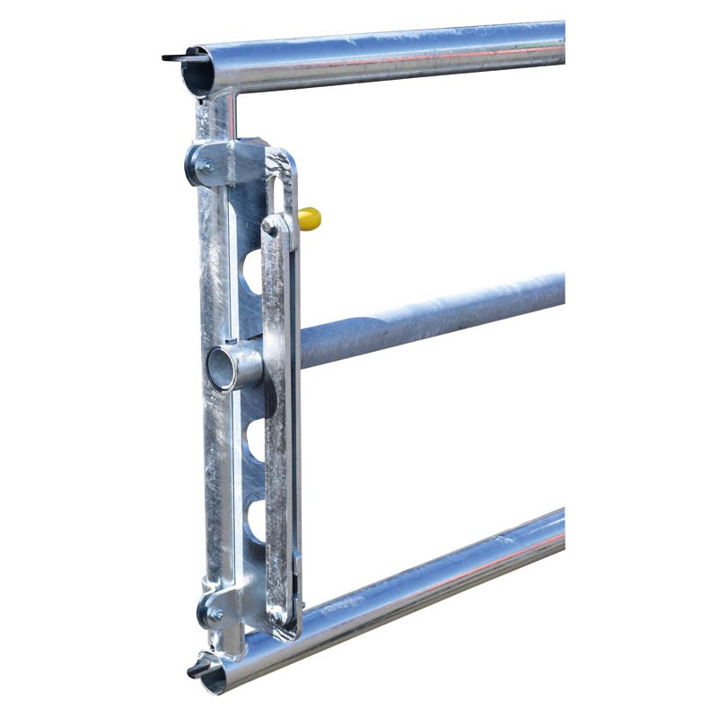 Panneau d'alimentation libre-service 3 lisses Ø 76 mm - 4 m à fermeture rapide