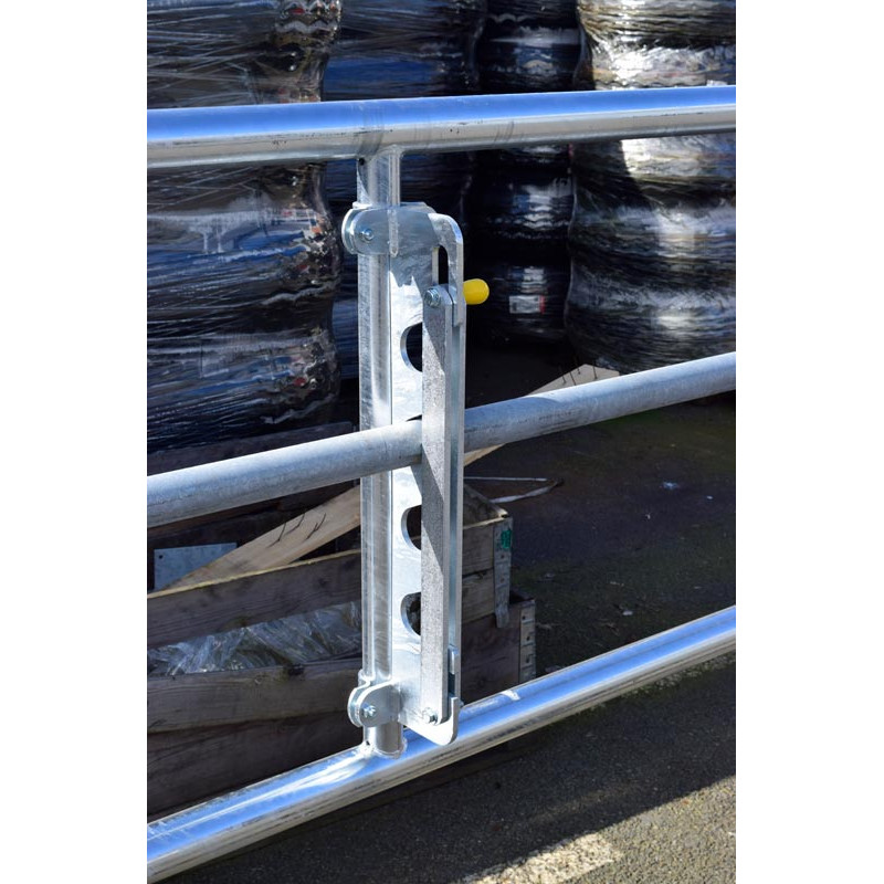 Panneau d'alimentation libre-service 3 lisses Ø 76 mm - 4 m à fermeture rapide