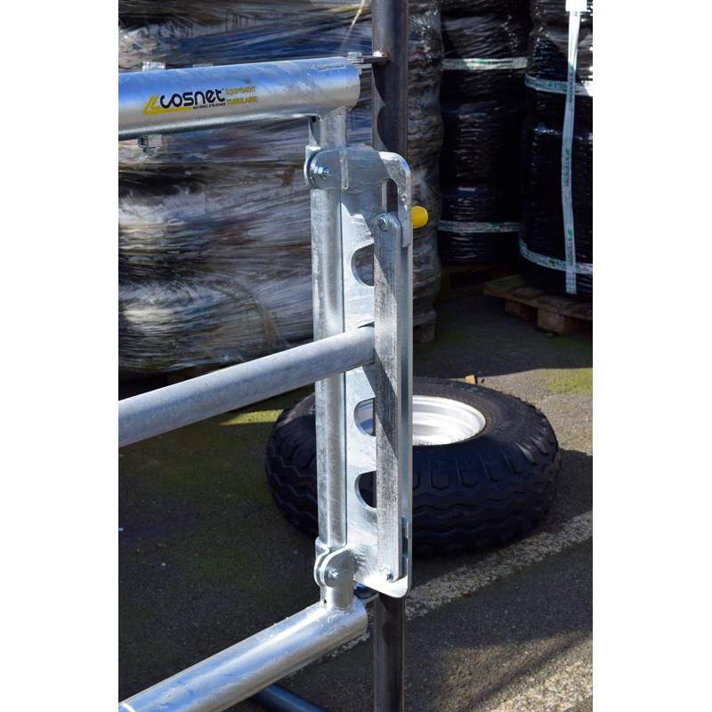 Panneau d'alimentation libre-service 3 lisses Ø 76 mm - 4 m à fermeture rapide