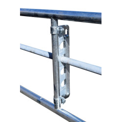 Panneau d'alimentation libre-service 3 lisses Ø 76 mm - 4 m à fermeture rapide