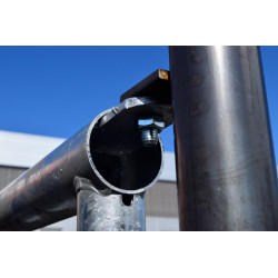 Panneau d'alimentation libre-service 3 lisses Ø 76 mm - 4 m à fermeture rapide