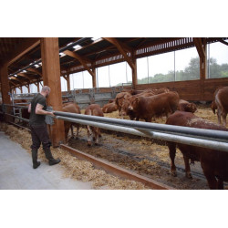 Panneau d'alimentation libre-service 2 lisses Ø 88 mm - 6 m