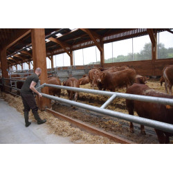 Panneau d'alimentation libre-service 2 lisses Ø 88 mm - 6 m