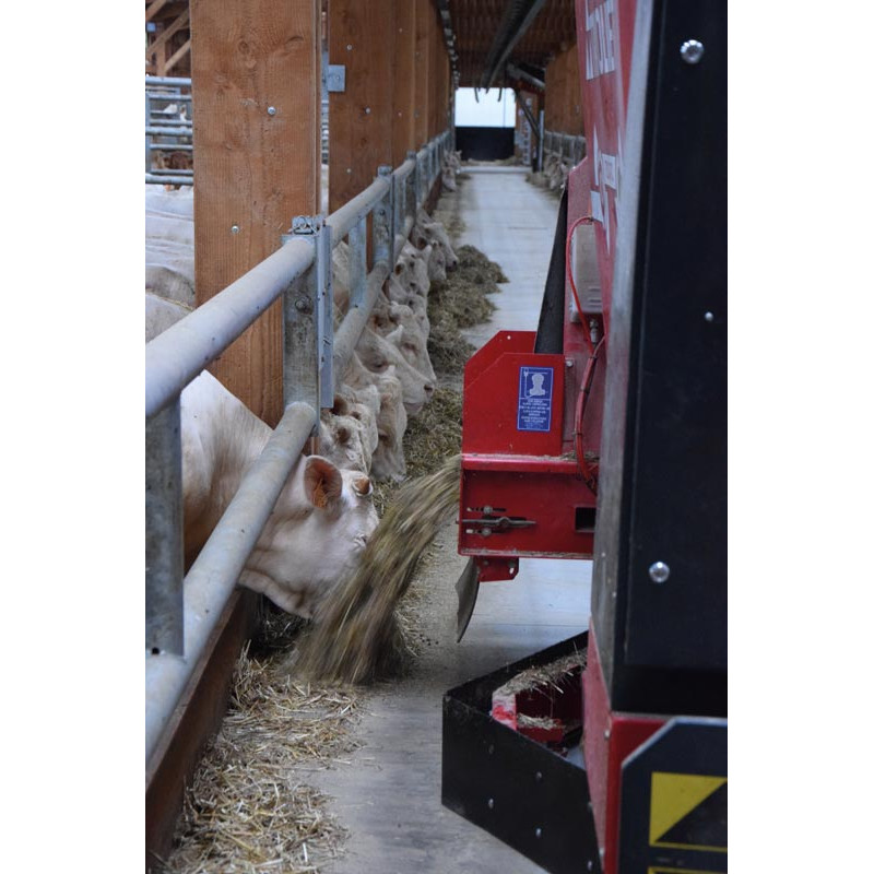 Panneau d'alimentation libre-service 2 lisses Ø 88 mm - 6 m