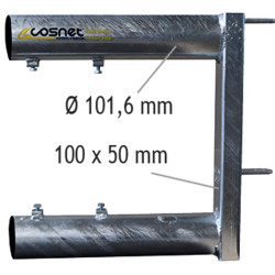 Embout pour panneau d’alimentation libre-service 2 lisses - Ø 88 mm Embout pour panneau d’alimentation libre-service 2 lisses - Ø 88 mm