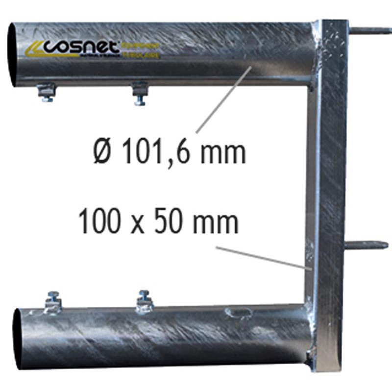 Embout pour panneau d’alimentation libre-service 2 lisses - Ø 88 mm Embout pour panneau d’alimentation libre-service 2 lisses - Ø 88 mm