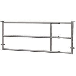 Embout avant panneau 3 lisses pour barrière de stabulation