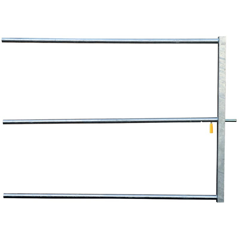 Embout avant 3 lisses Ø 48,3 mm avec 1 verrou automatique easylock Embout avant 3 lisses Ø 48,3 mm avec 1 verrou automatique easylock