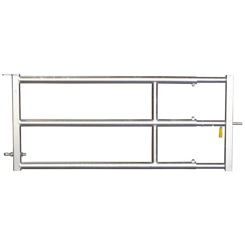 Barrière 3 lisses extensible Ø 60 mm H. 0,79 m - 2/3 m