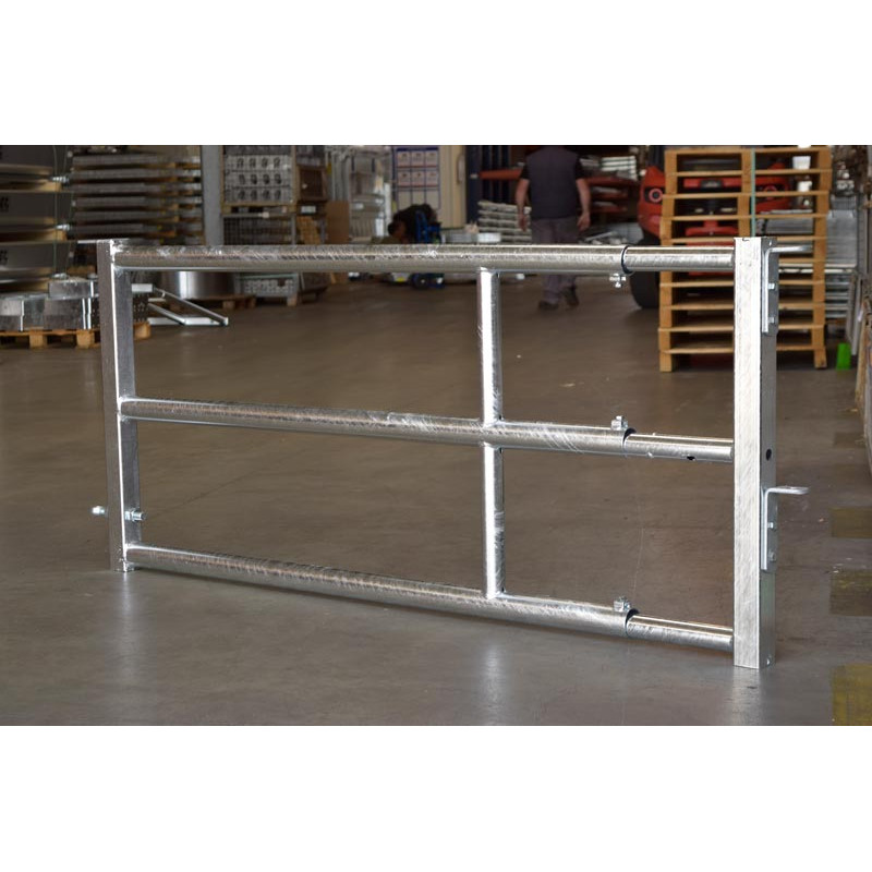 Panneau 3 lisses extensible Ø 60 mm H. 0,79 m pour passage robot racleur - 2/3 m