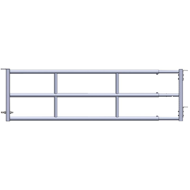 Panneau 3 lisses extensible Ø 60 mm H. 0,79 m pour passage robot racleur - 4/5 m Panneau 3 lisses extensible Ø 60 mm H. 0,79 m pour passage robot racleur - 4/5 m