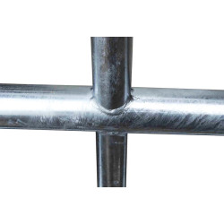 Embout arrière 5 lisses pour barrière de stabulation 0,90/2 m  Embout arrière 5 lisses pour barrière de stabulation 0,90/2 m