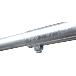 Embout arrière 5 lisses pour barrière de stabulation 0,90/2 m  Embout arrière 5 lisses pour barrière de stabulation 0,90/2 m