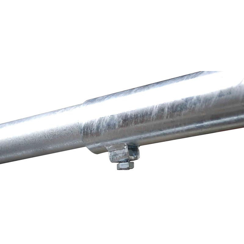 Embout arrière 5 lisses pour barrière de stabulation 0,90/2 m  Embout arrière 5 lisses pour barrière de stabulation 0,90/2 m