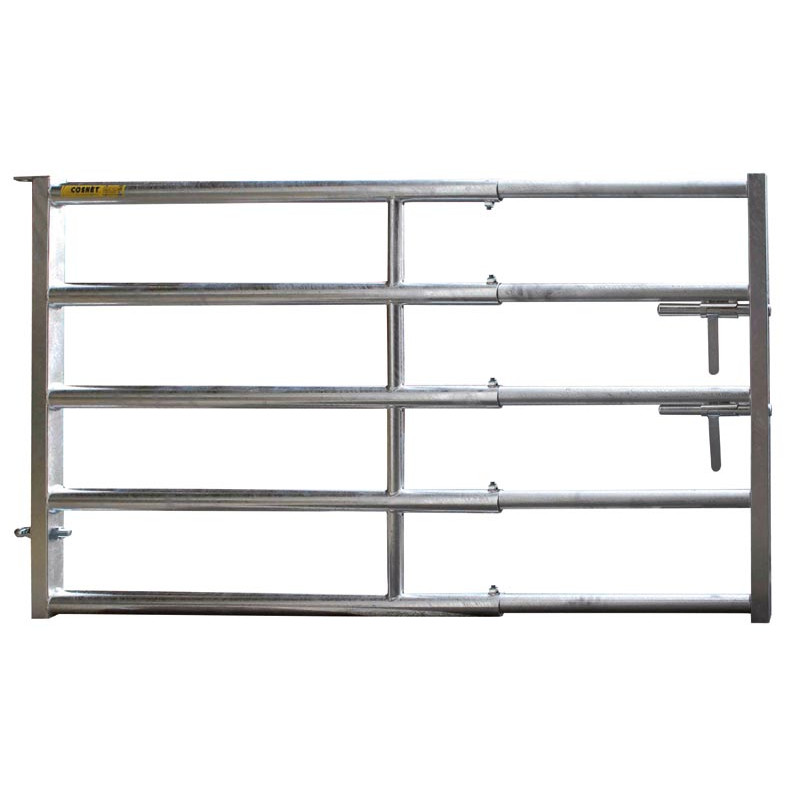 Embout arrière 5 lisses pour barrière de stabulation 0,90/2 m  Embout arrière 5 lisses pour barrière de stabulation 0,90/2 m