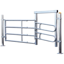 Embout avant 4 lisses passage d'animaux pour barrière de stabulation