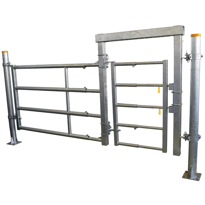 Embout avant 4 lisses passage d'animaux pour barrière de stabulation