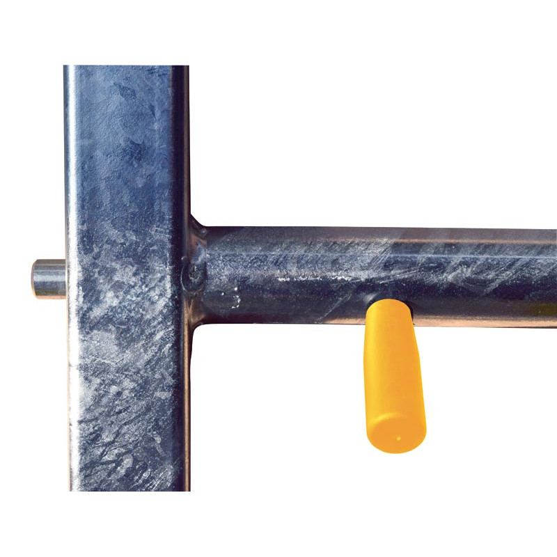 Embout avant 4 lisses Ø 48,3 mm avec 2 verrous automatiques easylock Embout avant 4 lisses Ø 48,3 mm avec 2 verrous automatiques easylock