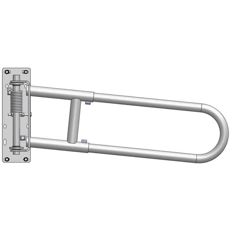 Portillon 2 lisses extensible anti-retour pour passage d'animaux ou couloir Portillon 2 lisses extensible anti-retour pour passage d'animaux ou couloir