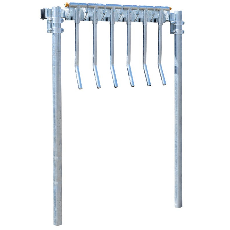 Module Finger gate avec poteaux Ø 102 mm à sceller