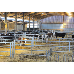  Poteau nu à sceller Ø 102 mm - H. 2,13 m - Epais. 4 mm