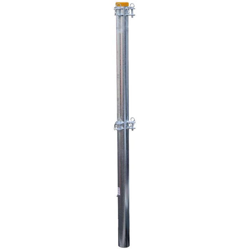 Poteau 2 directions à 90° - Ø 102 mm -  à sceller