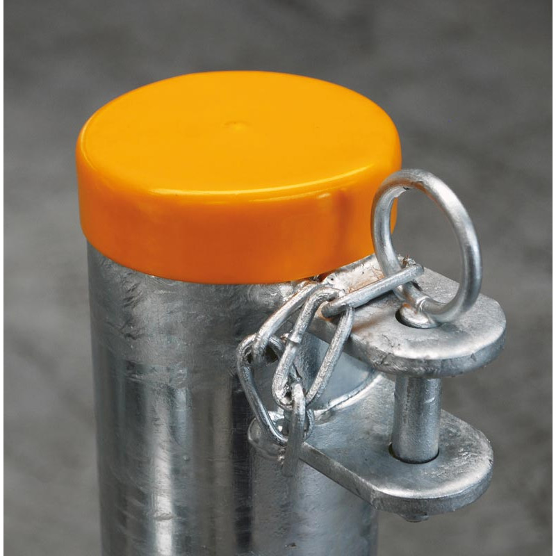 Bouchon d'étanchéité pour poteau rond Ø 102 mm