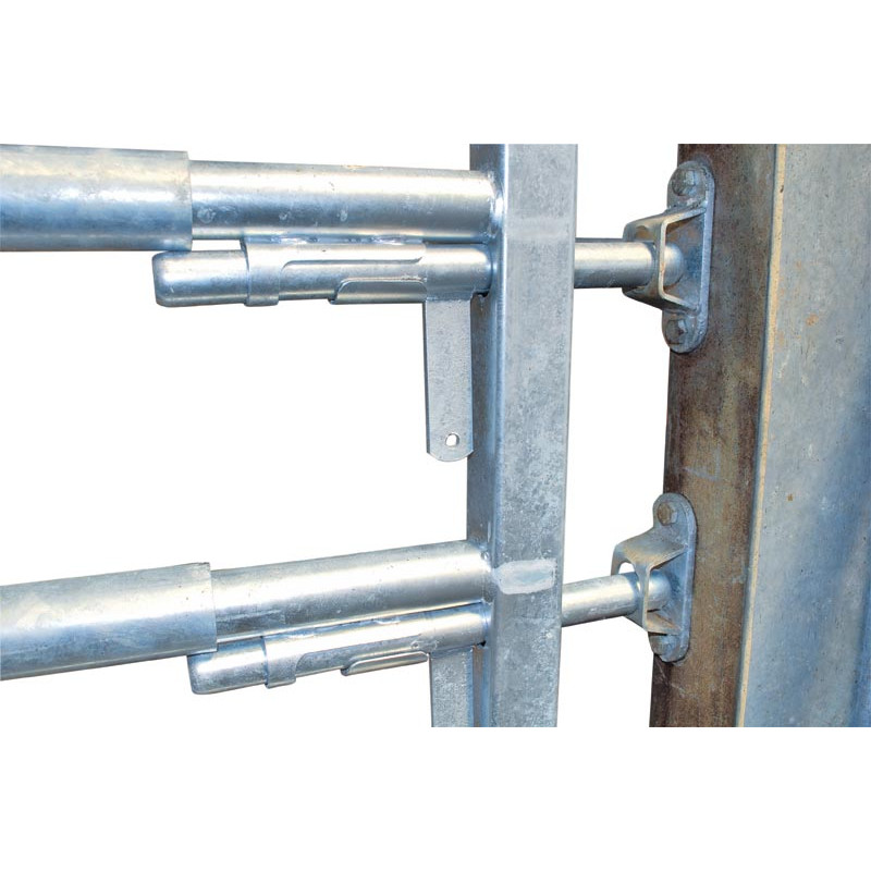 Platine de réception de verrou standard face et côté