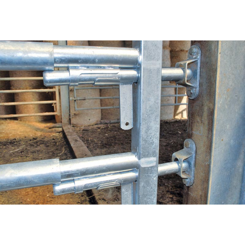 Platine de réception de verrou standard face et côté