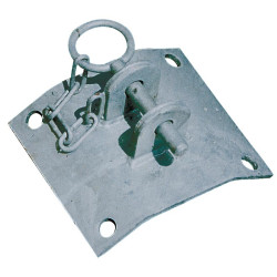 Chape de fixation simple pour buse Chape de fixation simple pour buse