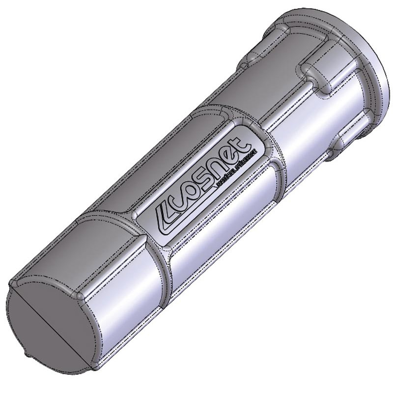 Douille ronde PE pour poteau rond Ø 102 mm