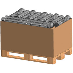 Douille ronde PE pour poteau rond Ø 102 mm