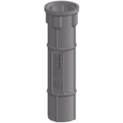 Douille ronde PE pour poteau rond Ø 102 mm