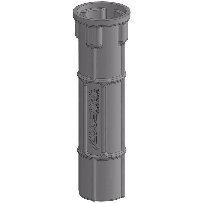 Douille ronde PE pour poteau rond Ø 102 mm