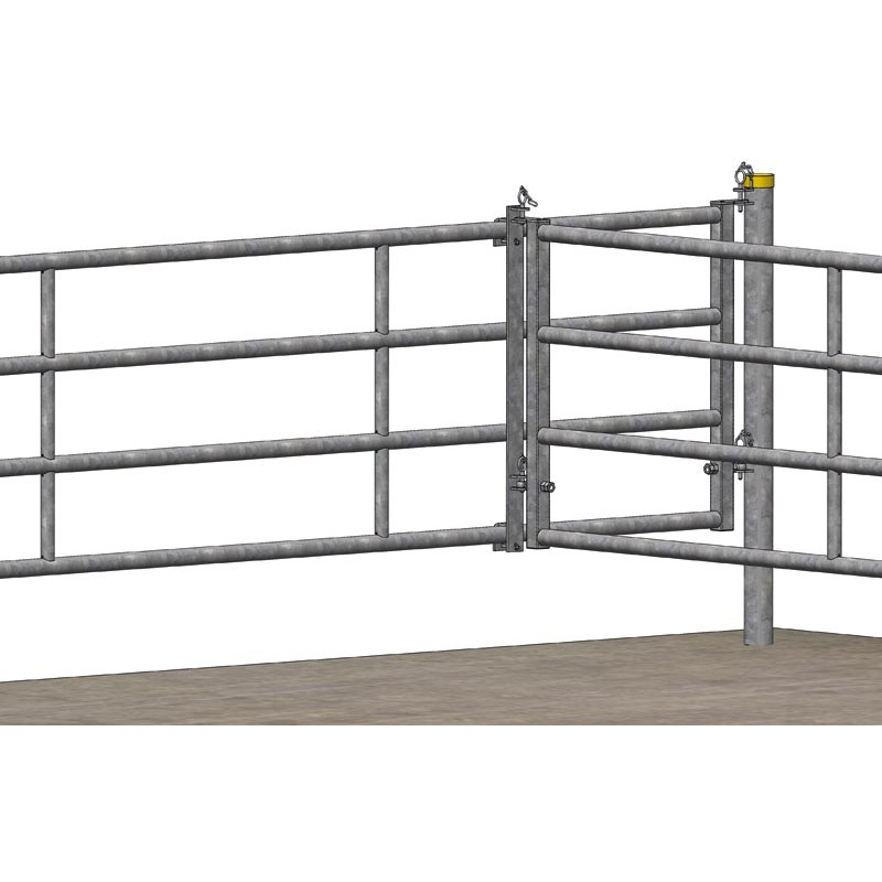 Plat de fixation à double chape