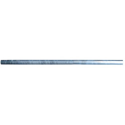 Barre métallique galvanisée 6 m x Ø 76,1 mm