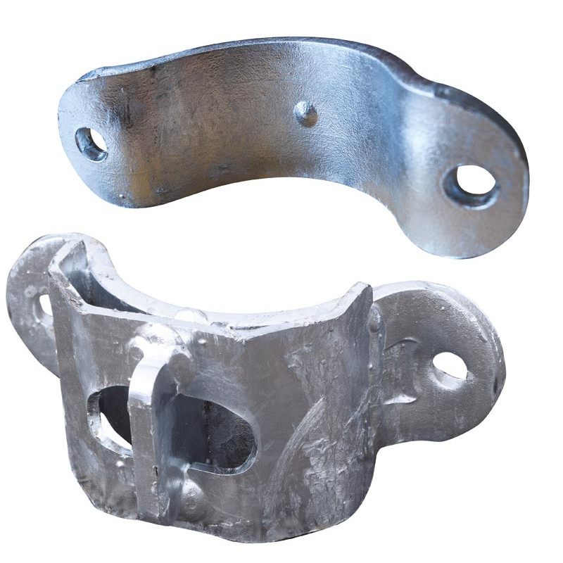 1/2 Bride "EASYLOCK" pour poteau Ø 102 mm