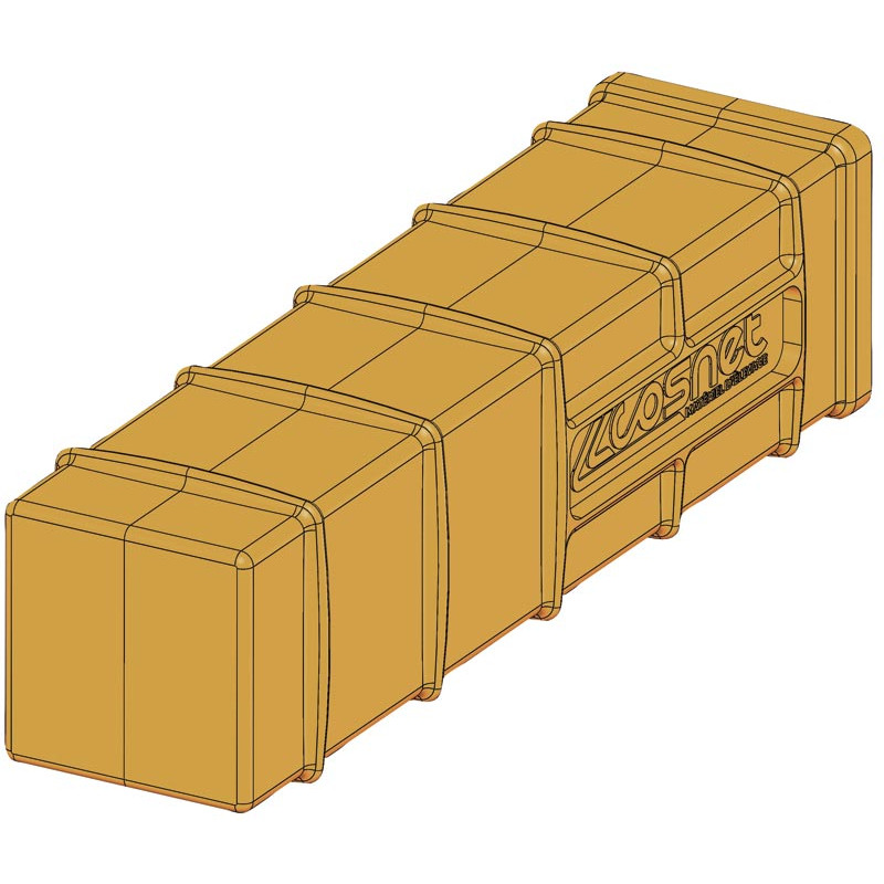 Douille PE "ISOPROTEC" pour protection carrée Douille PE "ISOPROTEC" pour protection carrée