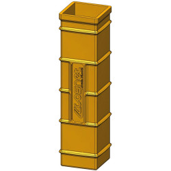 Douille PE "ISOPROTEC" pour protection carrée Douille PE "ISOPROTEC" pour protection carrée