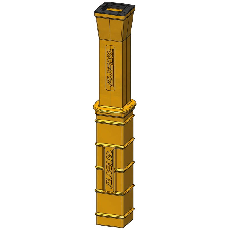 Douille PE "ISOPROTEC" pour protection carrée Douille PE "ISOPROTEC" pour protection carrée